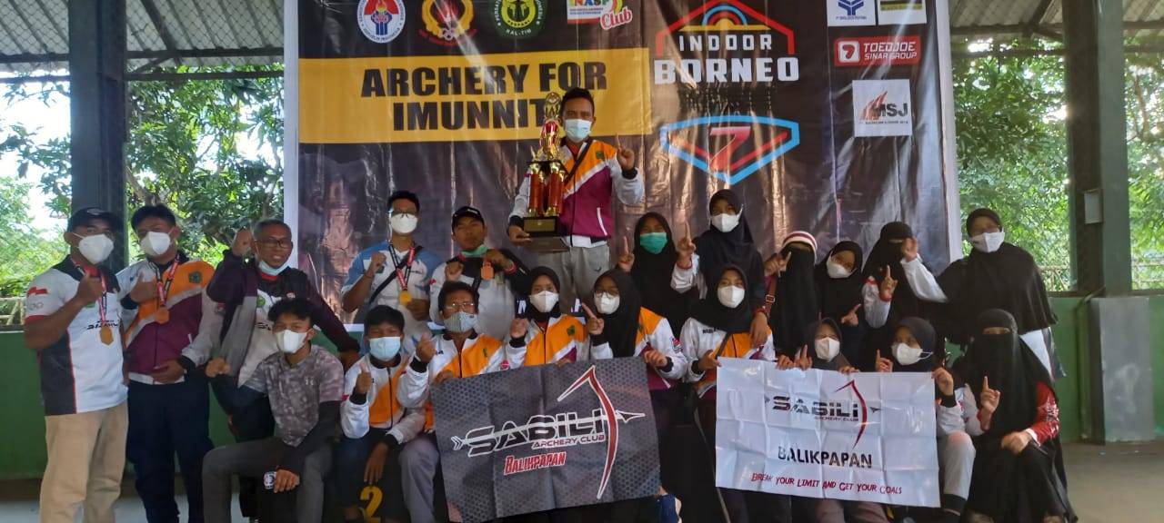 Sabili Archery Juara Umum Borneo Open