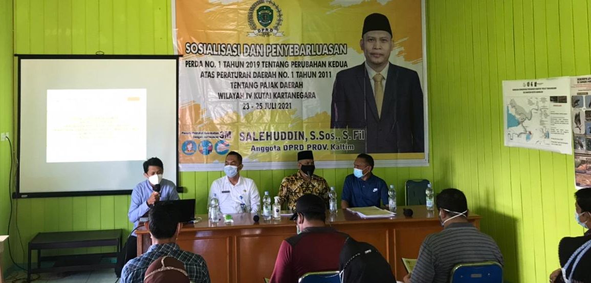 Salehuddin Sosperda Pajak Daerah di Desa Liang