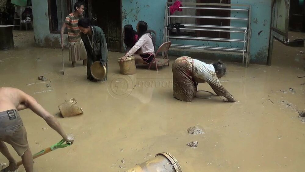 Lima Rumah di Balikpapan Terendam Lumpur Gara-Gara Hujan Deras