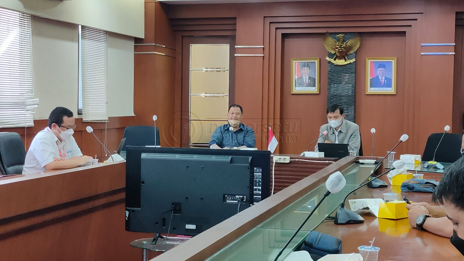 Kunker ke Kemenkominfo, Ketua DPRD Kukar Bahas Kebutuhan Internet yang Belum Merata