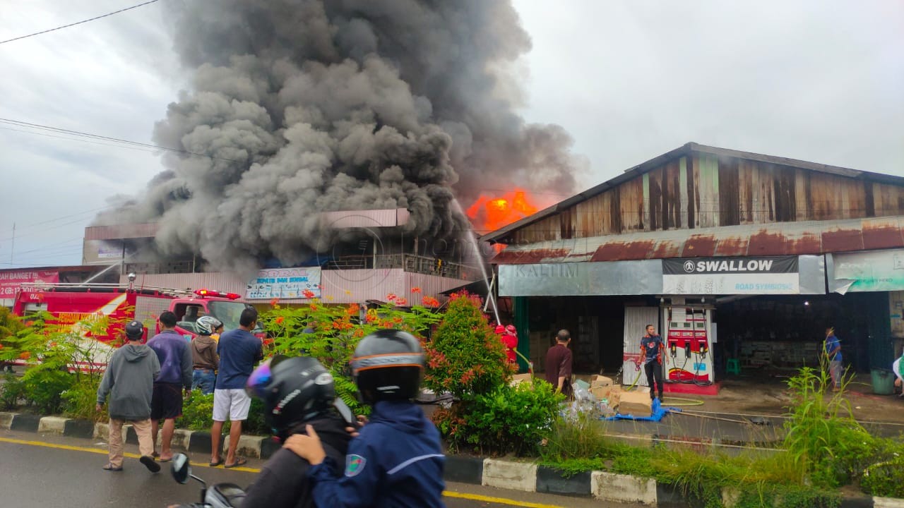 Pagi Hari, Indekos 20 Kamar di Tanah Grogot Terbakar