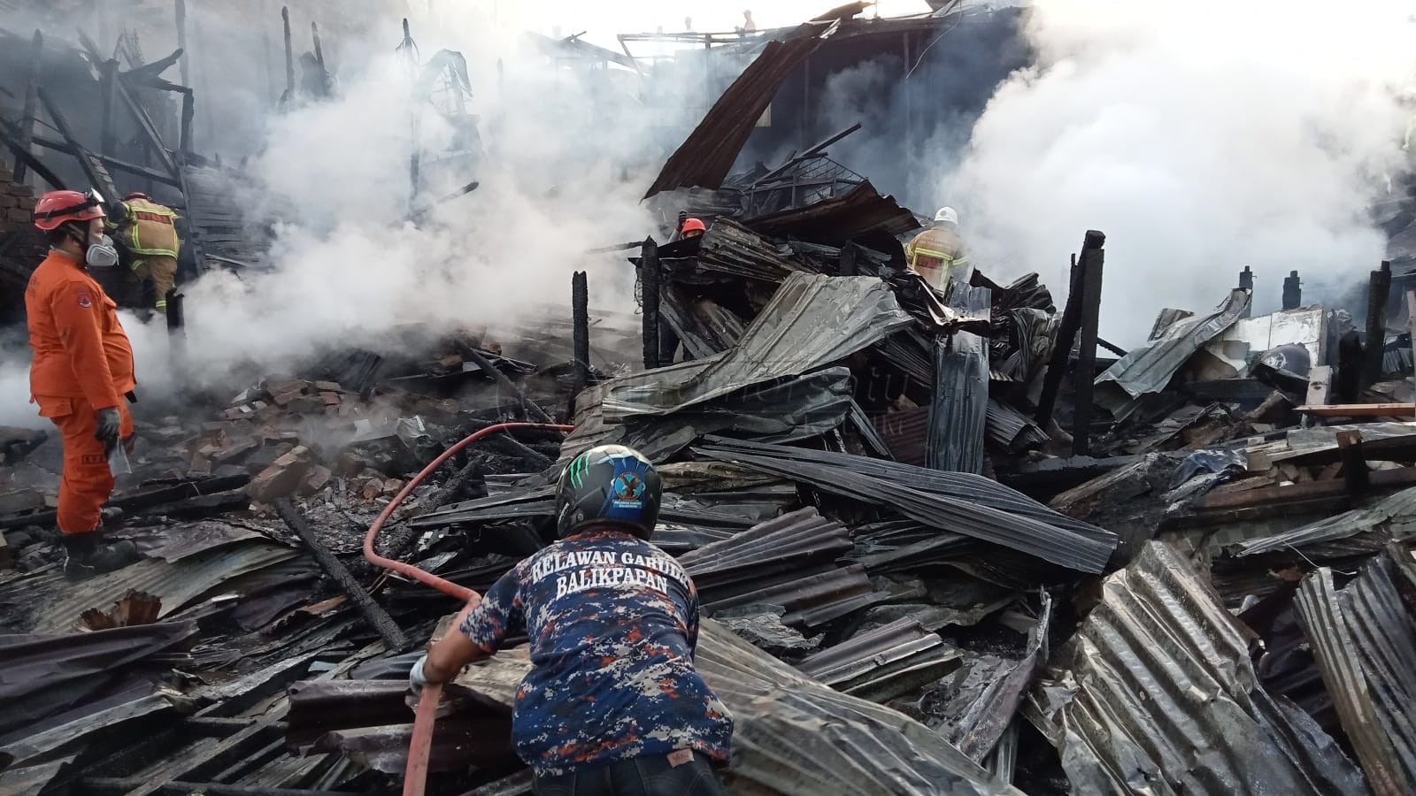 Kebakaran di Kilometer 1,5 Balikpapan, Satu Orang Meninggal Dunia