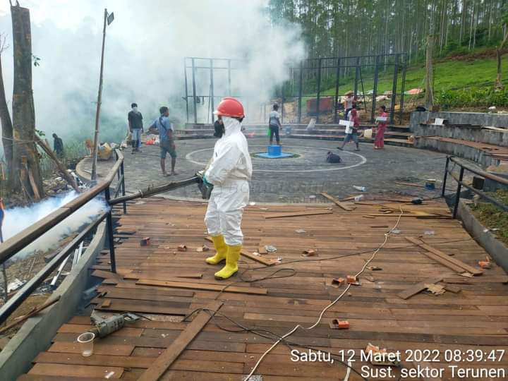 Kemah di Wilayah Endemik Malaria, Diskes PPU Sterilkan Titik Nol IKN