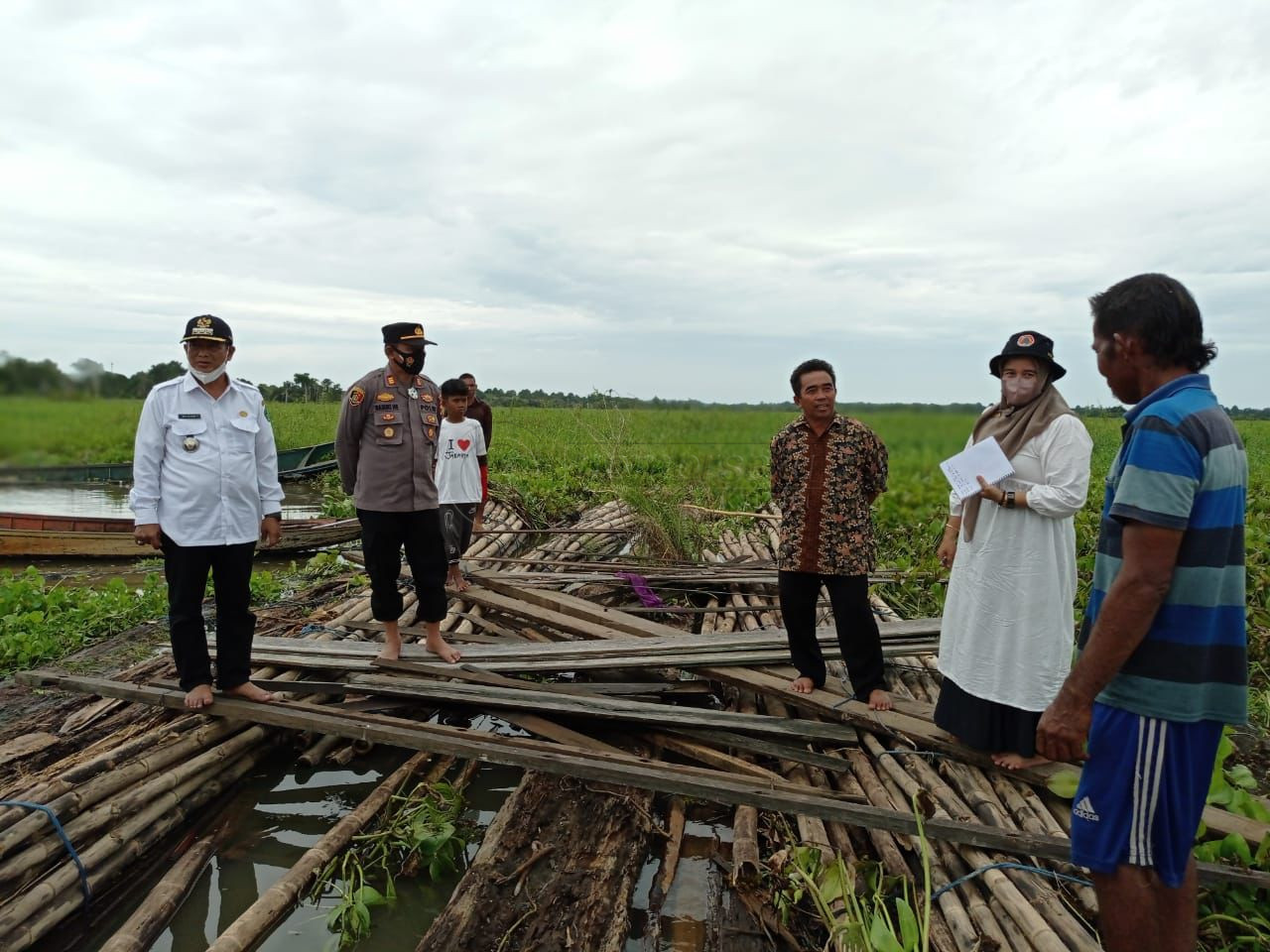 Rumah Rakit dan 10 Keramba di Muara Muntai Rusak dan Tenggelam Diterjang Angin Kencang