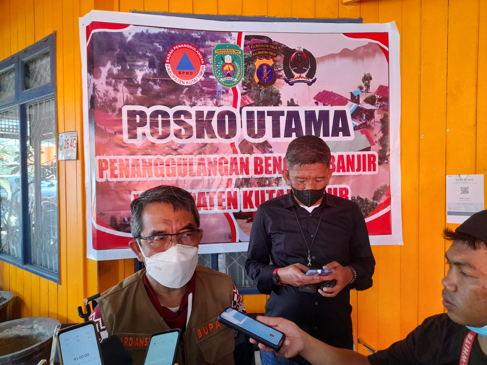 Pemkab Kutim Perkuat Informasi Penanganan Pasca Banjir