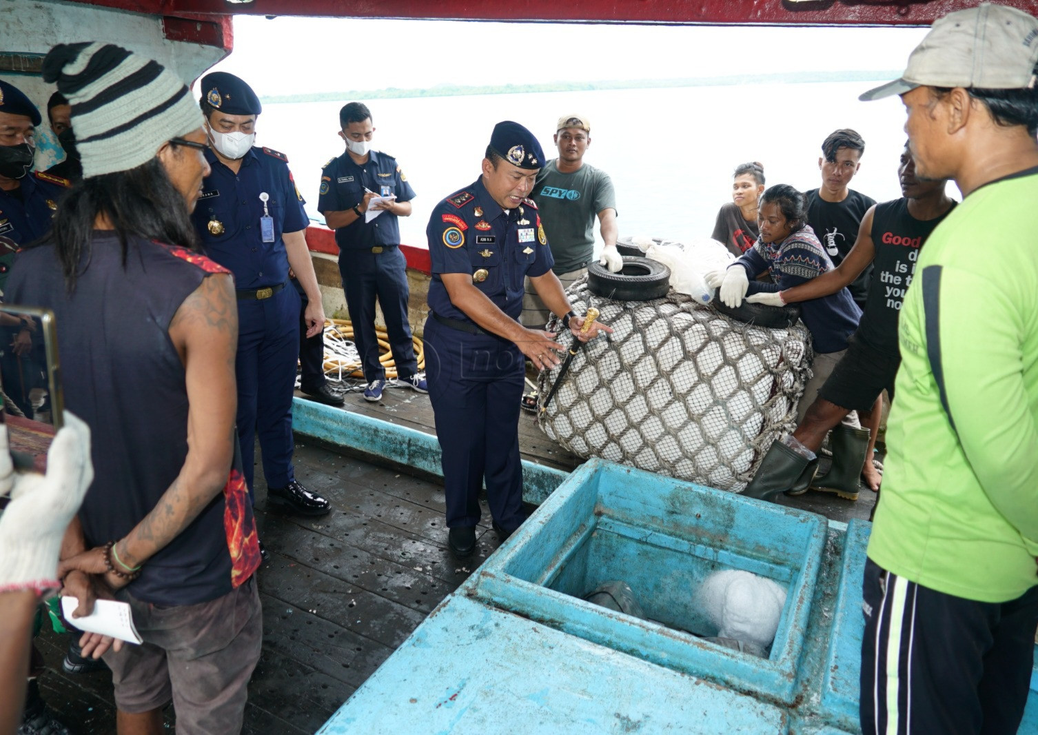 Operasi Awal Tahun, KKP Lumpuhkan 17 Kapal Illegal Fishing