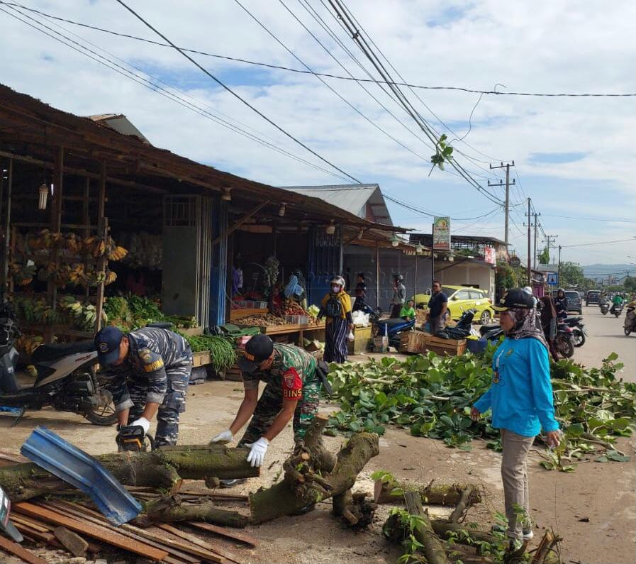 Penataan Jalan Inpres Berlanjut, Pohon di Badan Jalan Dirapikan  