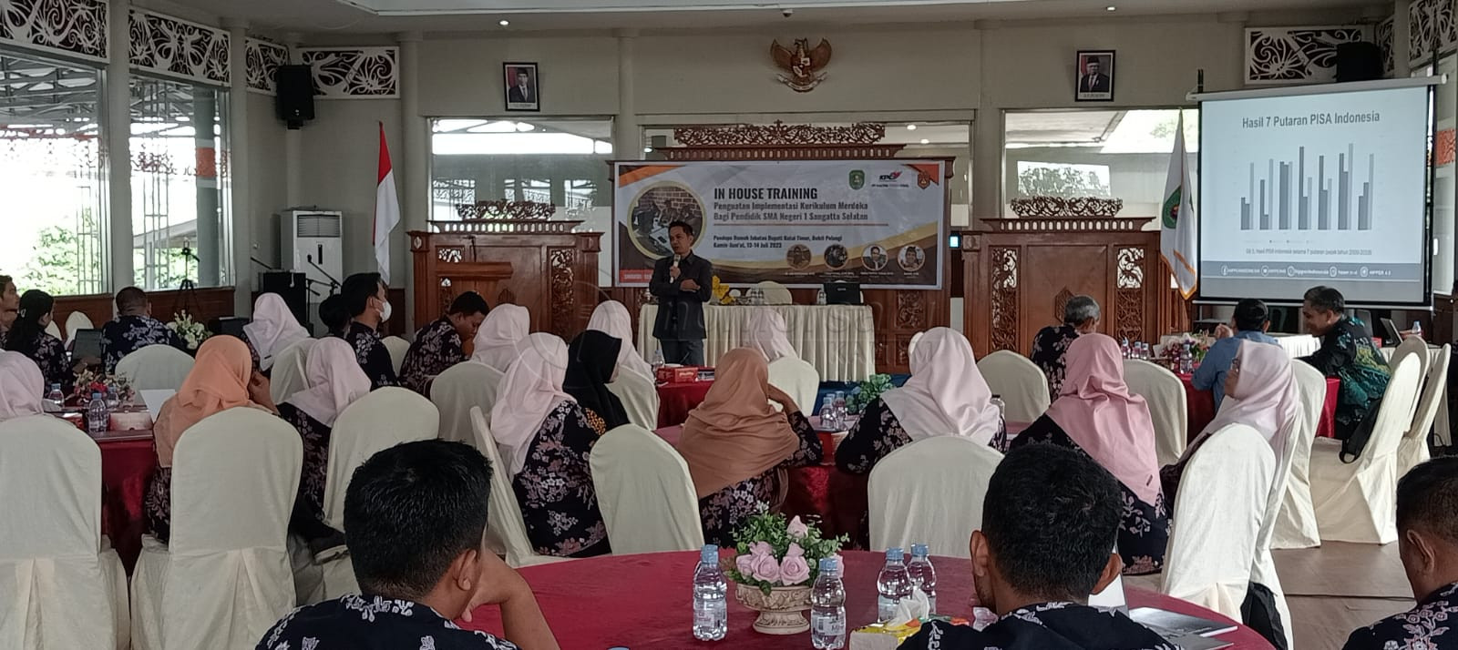 SMAN 1 Sangsel Kerja Sama PT KPC Gelar Inhouse Training Kurikulum Merdeka