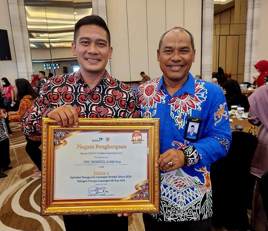 Wakili DPPKB Kutim, Eric Siswoyo Raih Juara I Nasional