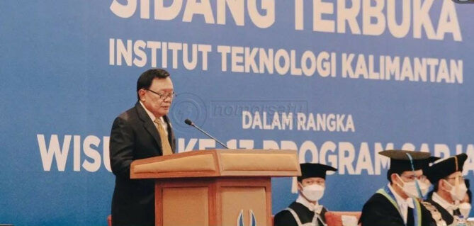 Hadiri Wisuda ITK, Yusuf Mustafa: Ilmu yang Didapat Bisa Berguna Membangun Bangsa dan Negara