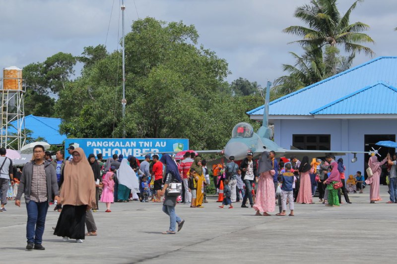 TNI AU Pamerkan Pesawat Tempur