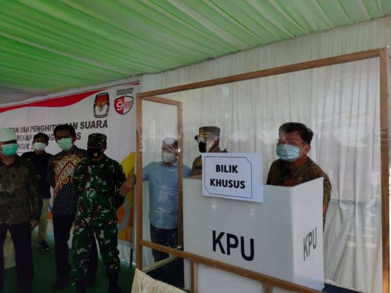 KPU Gelar Simulasi Pemungutan Suara Pilkada