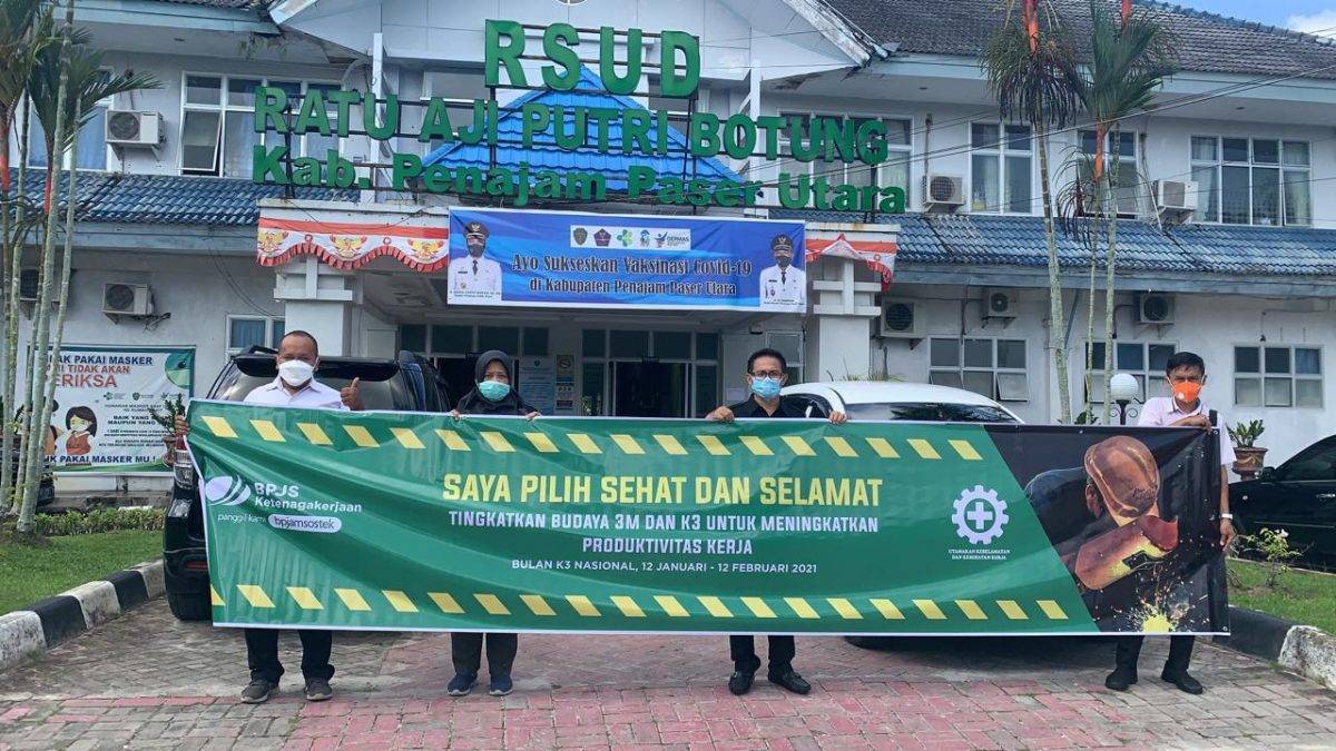 BPJS Ketenagakerjaan Cabang Balikpapan Gelar Kampanye K3