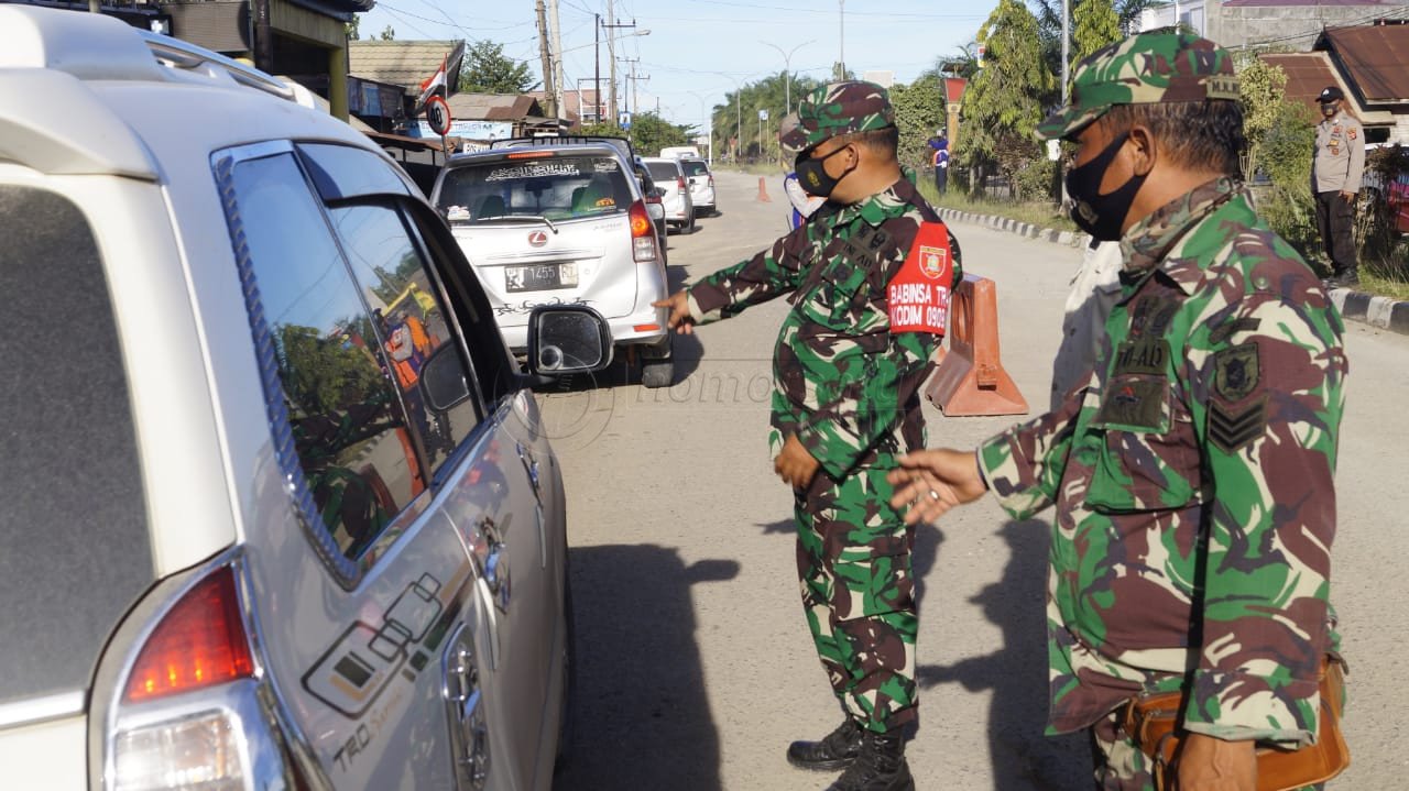 Pos Penyekatan Dipindah ke Km 1 Sangatta