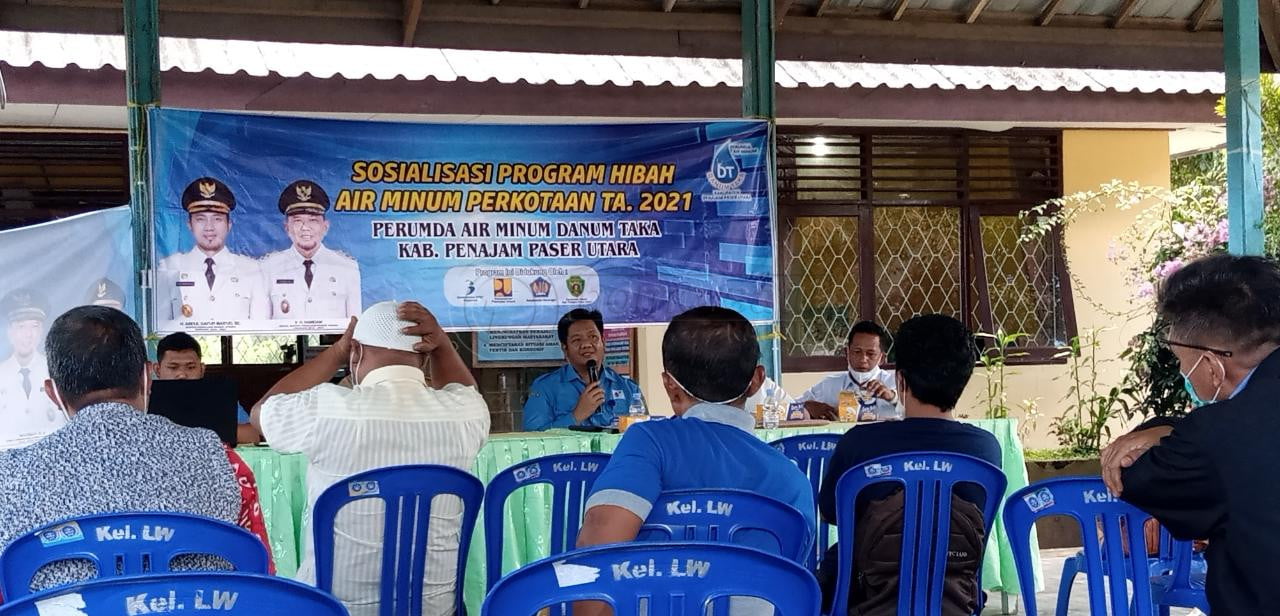 2.350 MBR di PPU Terima Pemasangan Sambungan Air Gratis