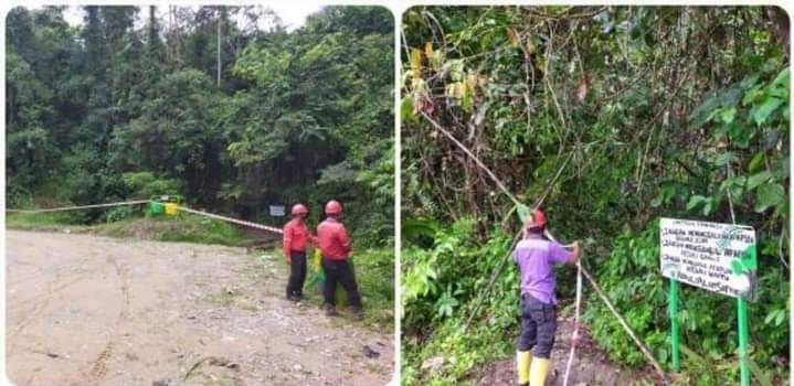 Air Terjun Tembinus Ditutup Sementara