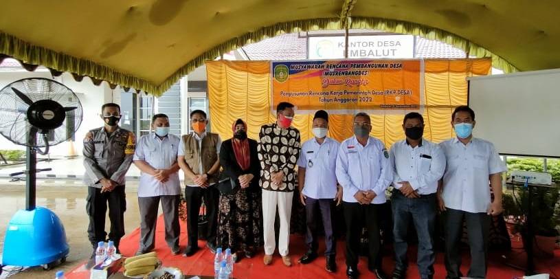 Hadiri Musrenbangdes, Alif Turiadi Siap Dukung Desa Embalut Bangun Wisata Waterboom