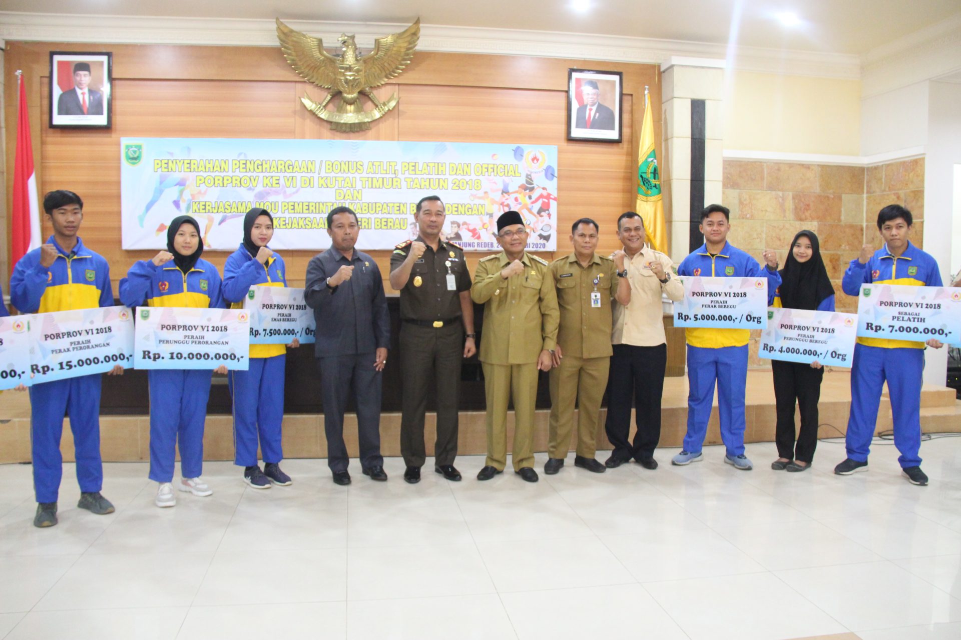 Bonus Atlet Cair, Bupati Ingatkan Dispora