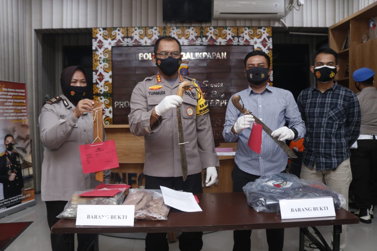 Polresta Balikpapan Berhasil Tangkap Pelaku Pembacokan di Samping Masjid At Taqwa