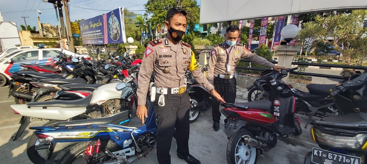 Balapan Liar Marak Lagi, Puluhan Motor Ditahan sampai Lebaran