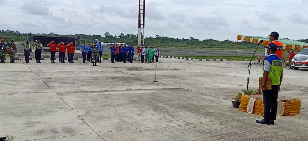 Otoritas Bandara Melalan Lakukan Latihan PKD, Antisipasi Darurat Bencana