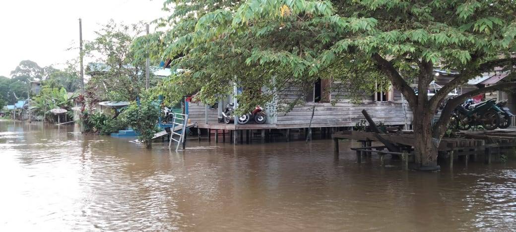 Banjir Kiriman Melanda 8 Desa di Kembang Janggut Kukar