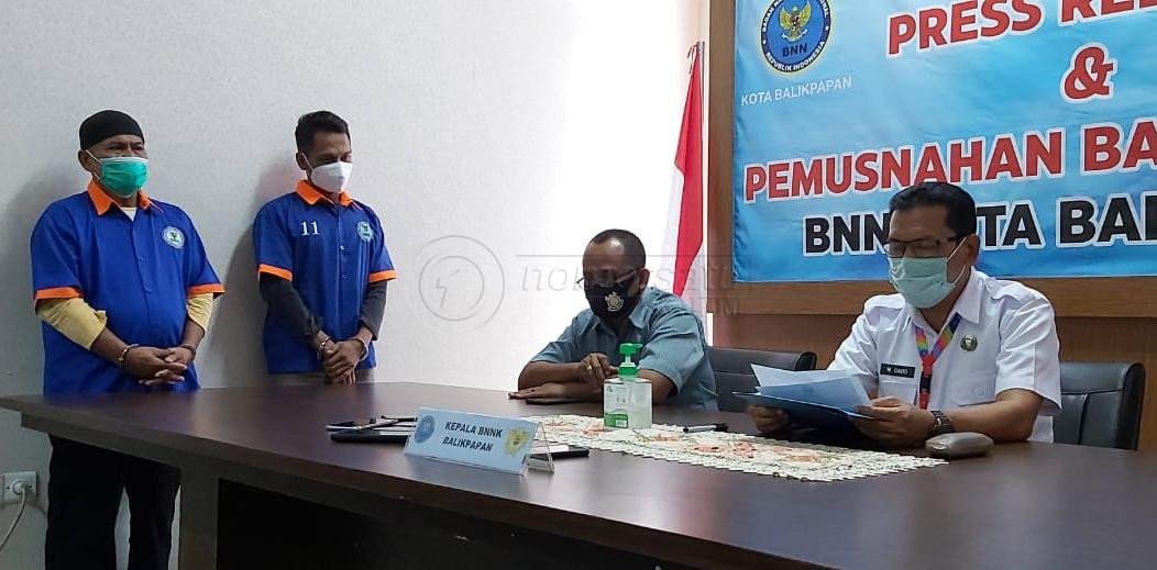 Sepanjang Maret, 2 Pengedar Narkoba di Balikpapan Dibekuk