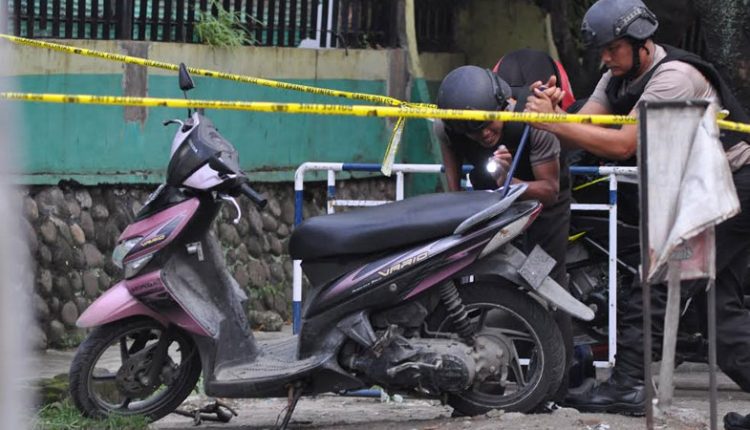 Polisi Temukan Peluru di Sepeda Motor Pelaku Bom di Medan