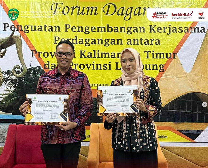 Forum Dagang Kaltim – Lampung, Catat Transasksi Rp 48,3 Miliar