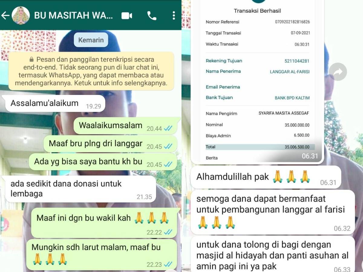 Hati-Hati, Nama Wabup Paser Syarifah Masitah Assegaf Dicatut Penipu