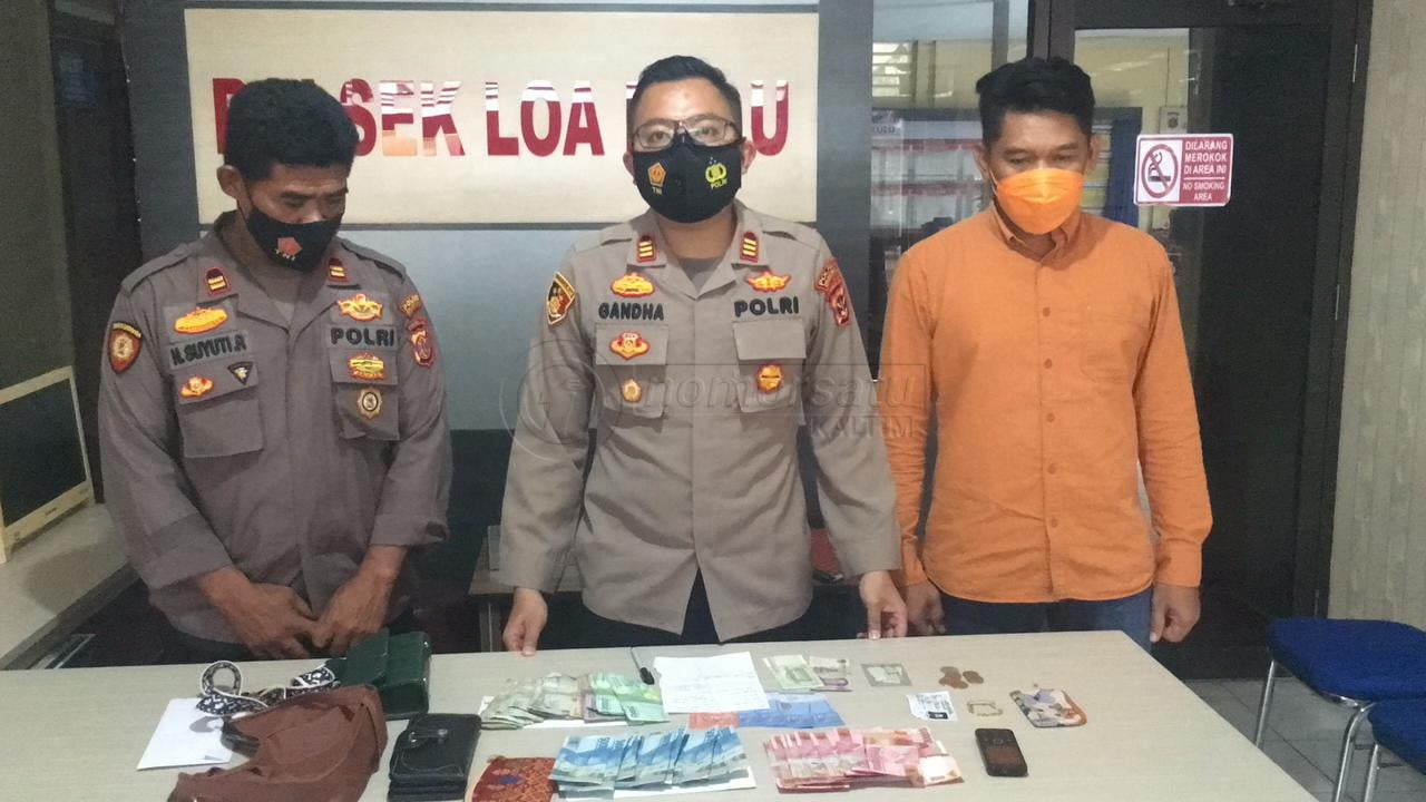 Polsek Loa Kulu Ringkus 2 Pelaku Copet di Pasar Selasa