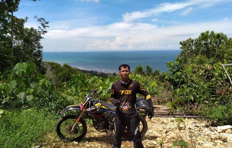 Trail ala Kaliorang, Menjelajah hingga Kaki Sekerat