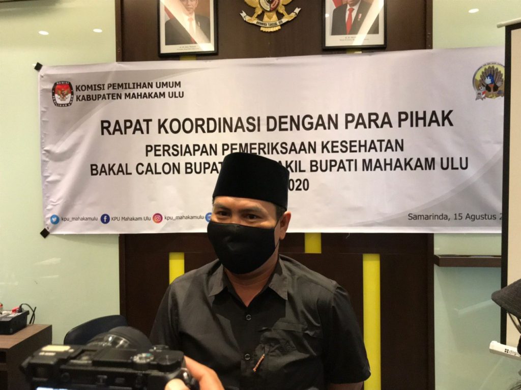 KPU Mahulu Belum Tentukan Rumah Sakit untuk Pemeriksaan Kesehatan Bacalon