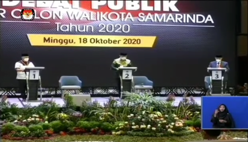 Debat Pertama Pilkada Samarinda, Fokus tentang Kesehatan, Pendidikan dan Ekonomi