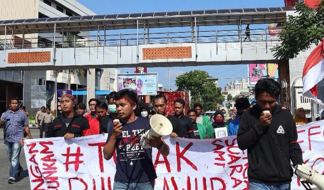 Aliansi Mahasiswa ‘Goyang’ Pemkot Balikpapan