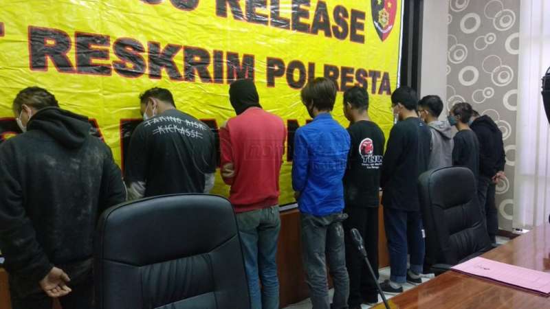 Tujuh Pedemo Aksi Tolak UU Cipta Kerja Dipulangkan