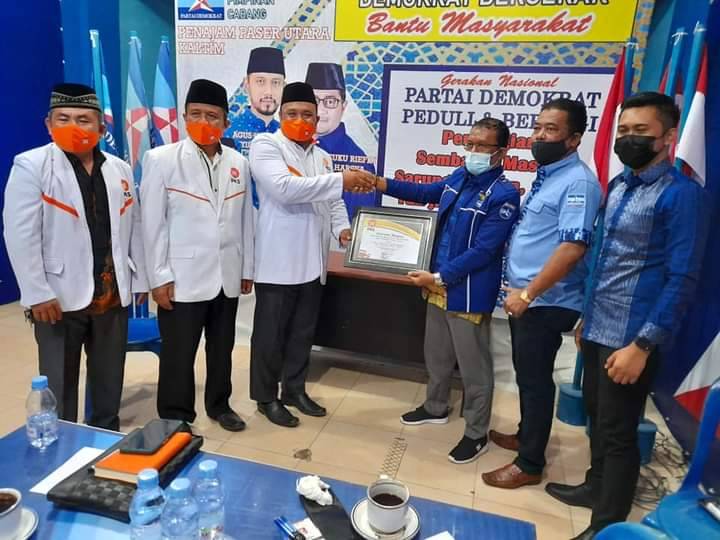 DPD PKS PPU Bertemu DPC Partai Demokrat PPU, Ini yang Dibahas