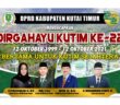 Ucapan HUT ke-22 Kutim dari DPRD Kutim