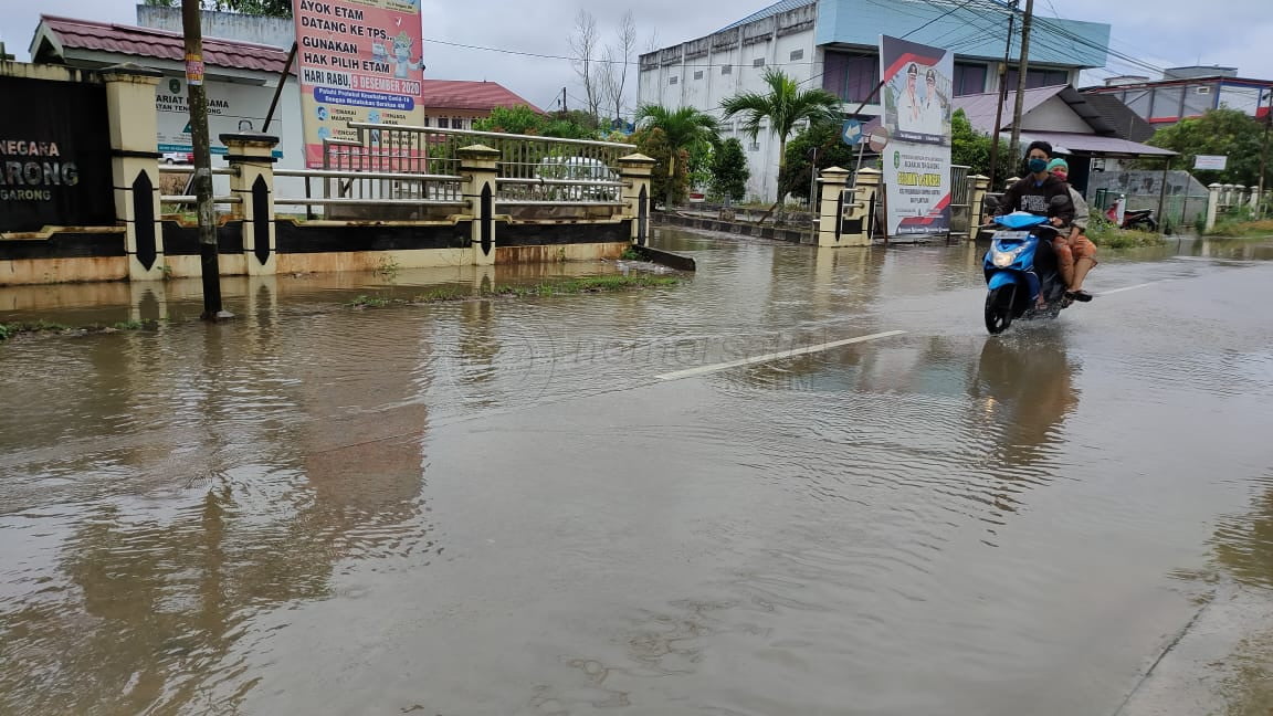 Masalah Drainase di Barong Tongkok Tak Kunjung Tuntas