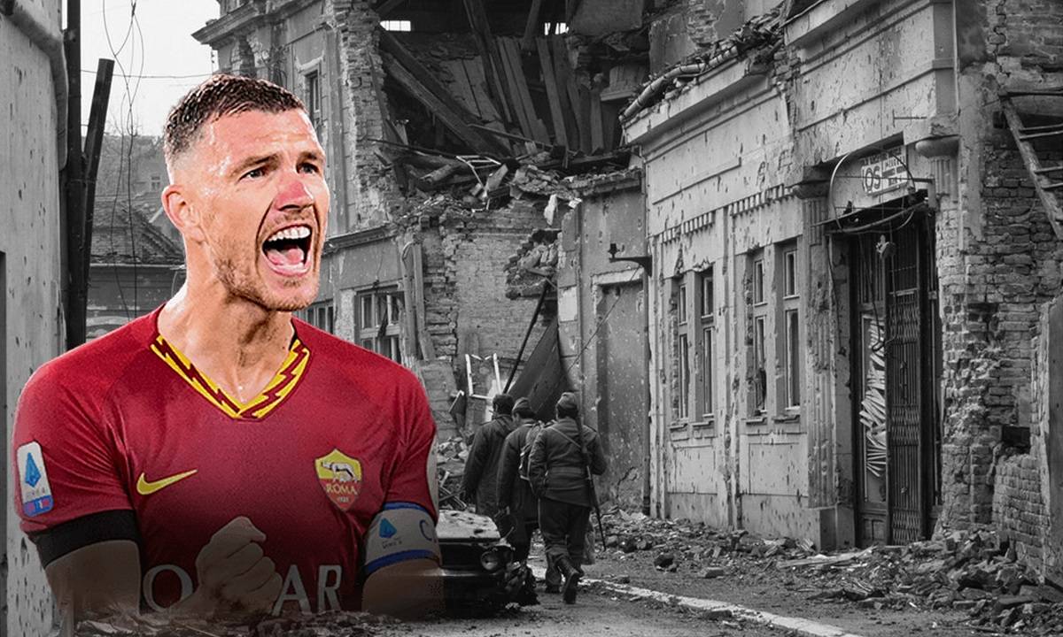 Dzeko; Bintang Sisa Perang Balkan