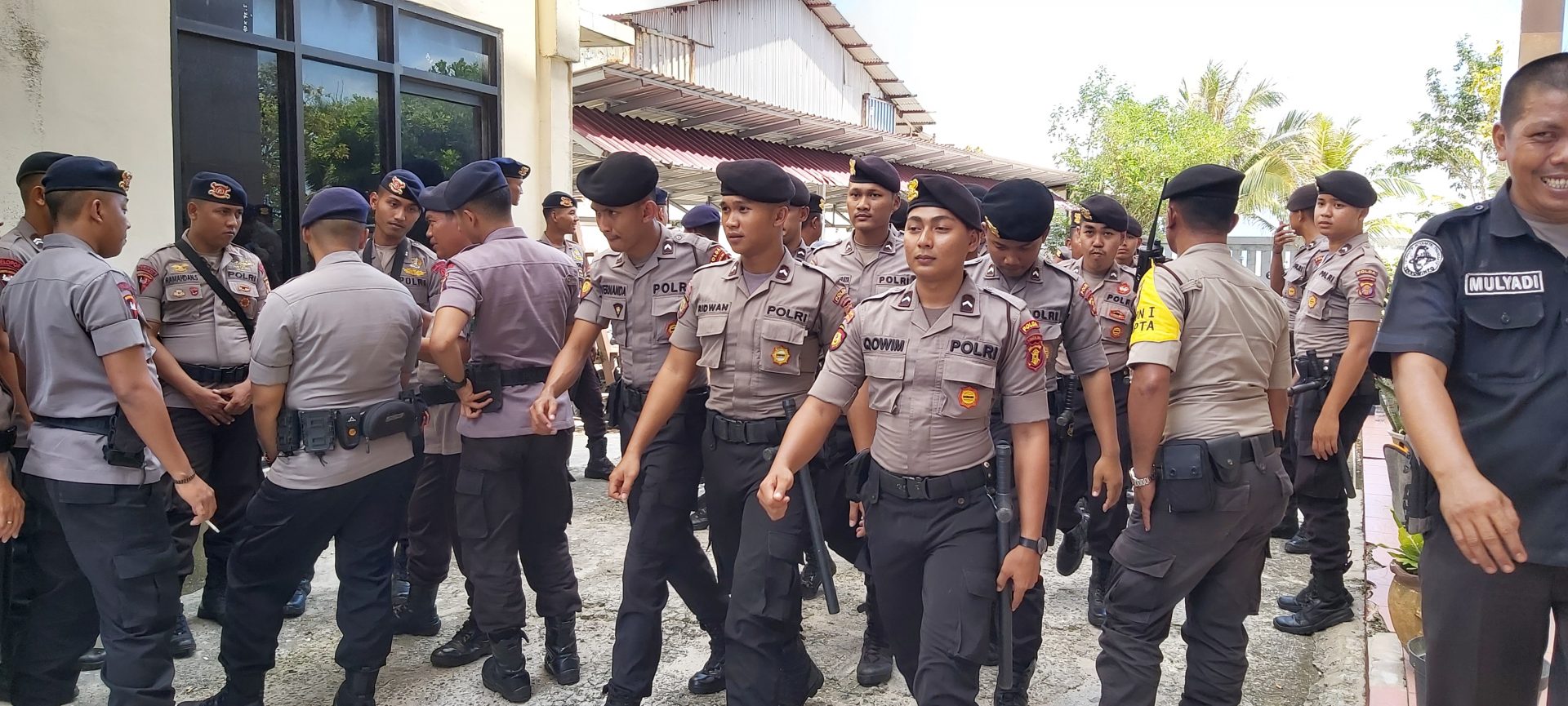 283 Personel Jaga Sidang Dugaan Makar