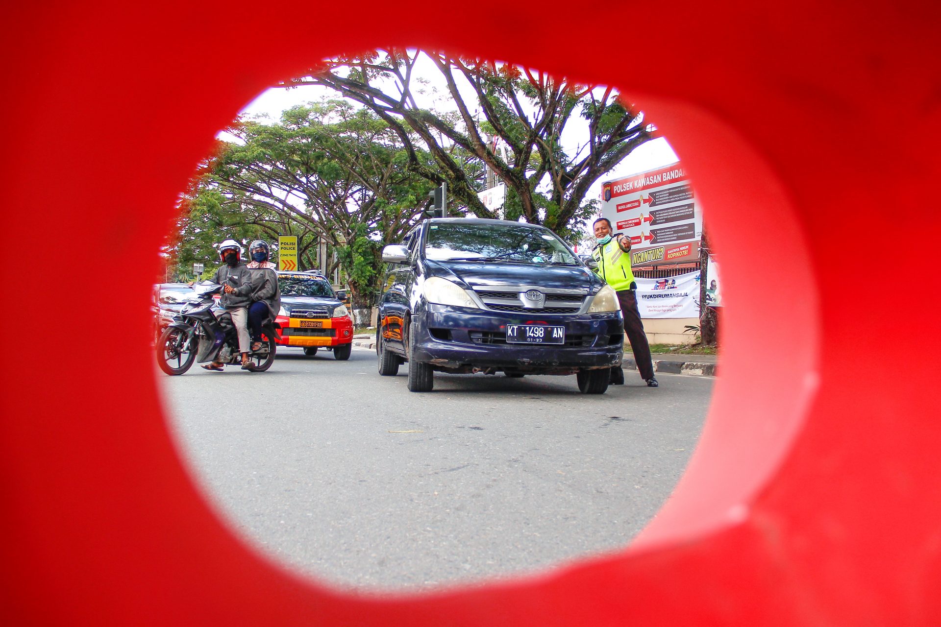 Durasi Penyekatan Jalan di Balikpapan Belum Berubah