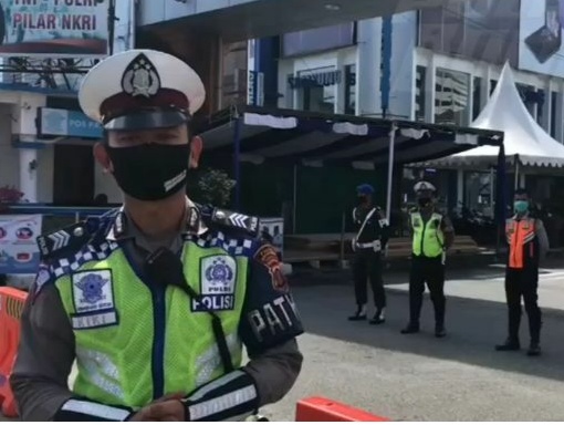 Tidak Ada Mudik, Arus Lalin Balikpapan Lancar