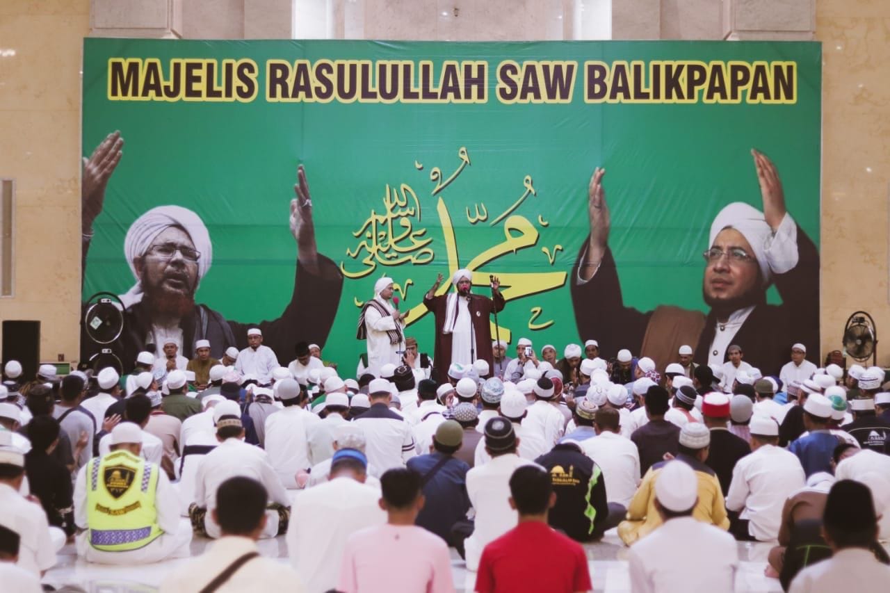 Majelis Rasulullah Balikpapan, Hadirkan Ratusan Jamaah Setiap Kegiatan