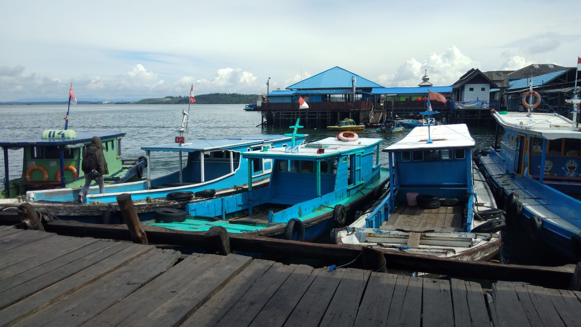 Jelang Ramadan, Pelabuhan Klotok Balikpapan Sepi