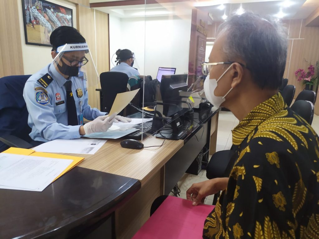 Kantor Imigrasi Samarinda Terapkan Protokol Kesehatan