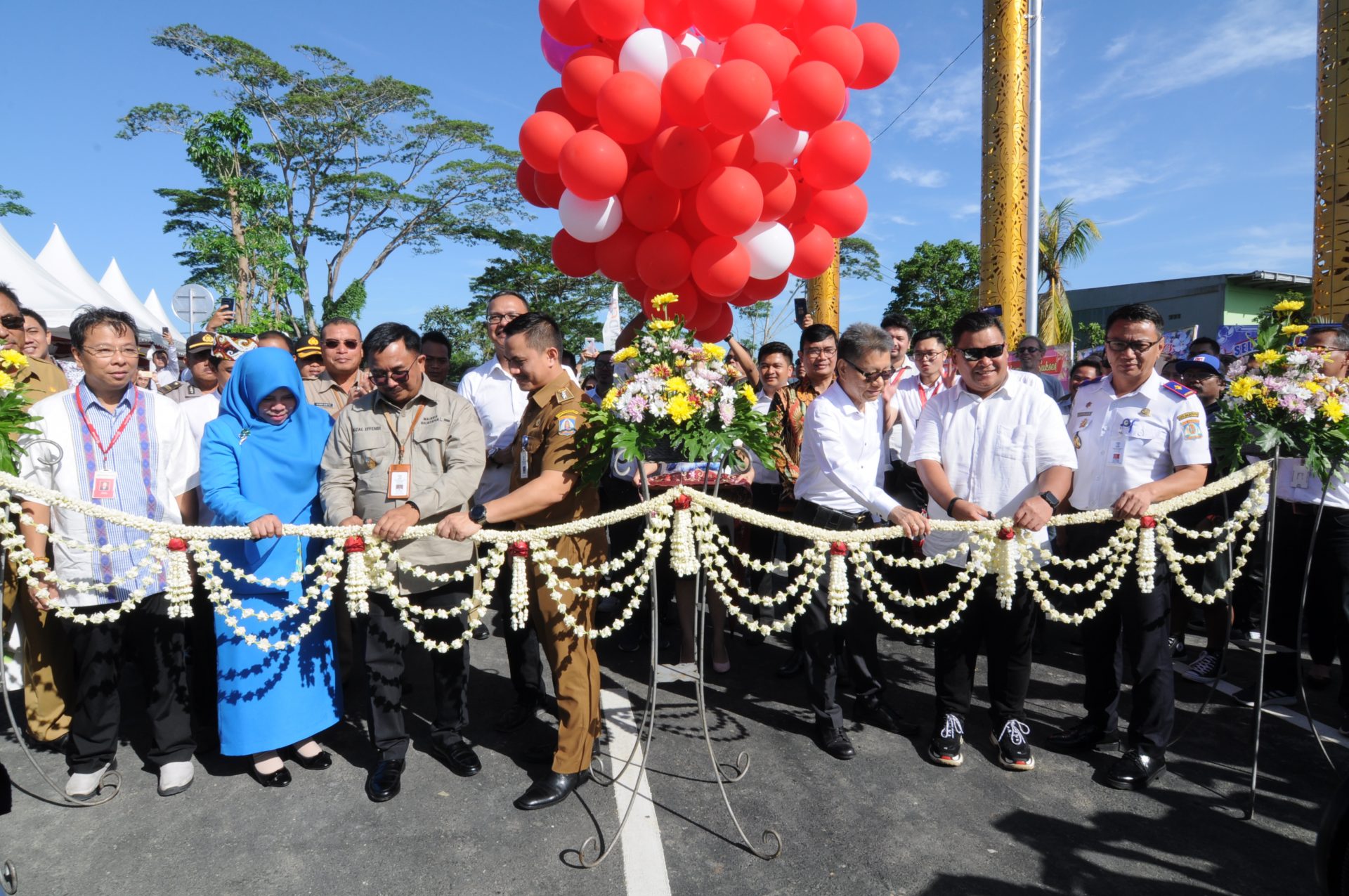 Jalan Alternatif Soekarno Hatta-MT Haryono Balikpapan Dibuka