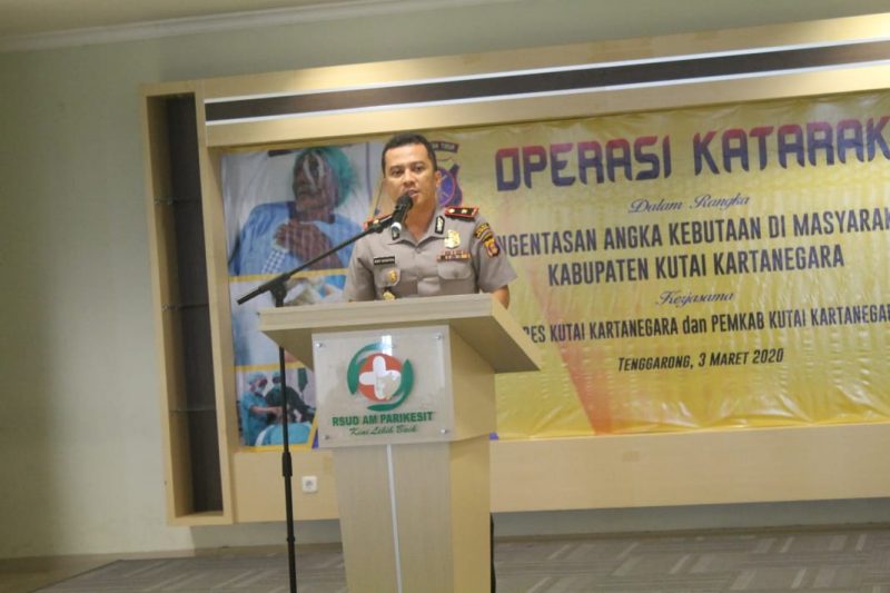 Polres Kukar Gandeng RSUD AM Parikesit, Gratiskan Operasi Katarak