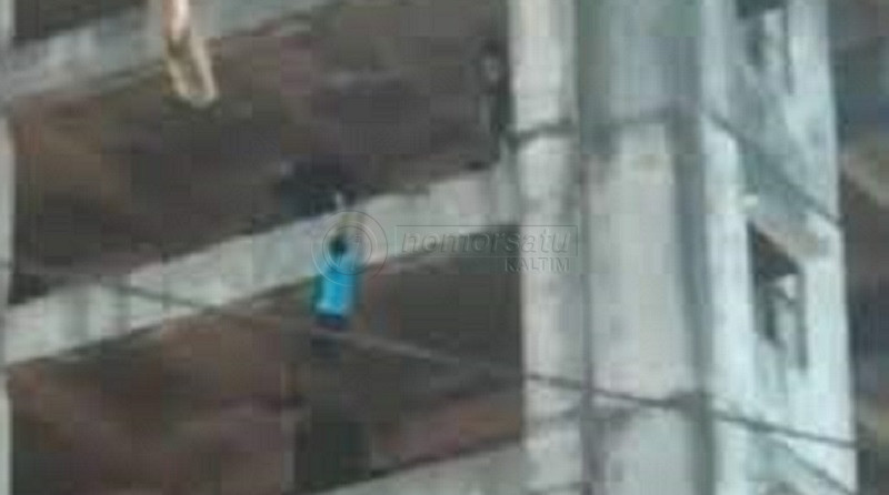 Viral Remaja Jatuh dari Apartemen di Balikpapan, Korban Selamat