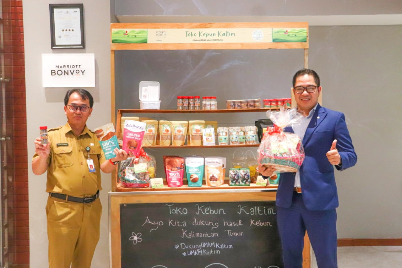 Hotel Four Points Balikpapan Menyediakan Produk UMKM Hasil Perkebunan Kaltim